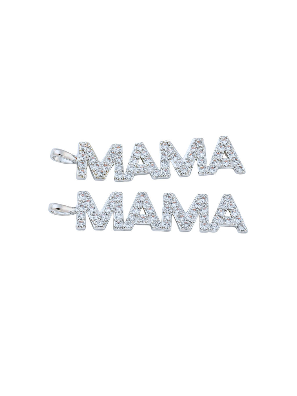 Silver "MAMA" Charm