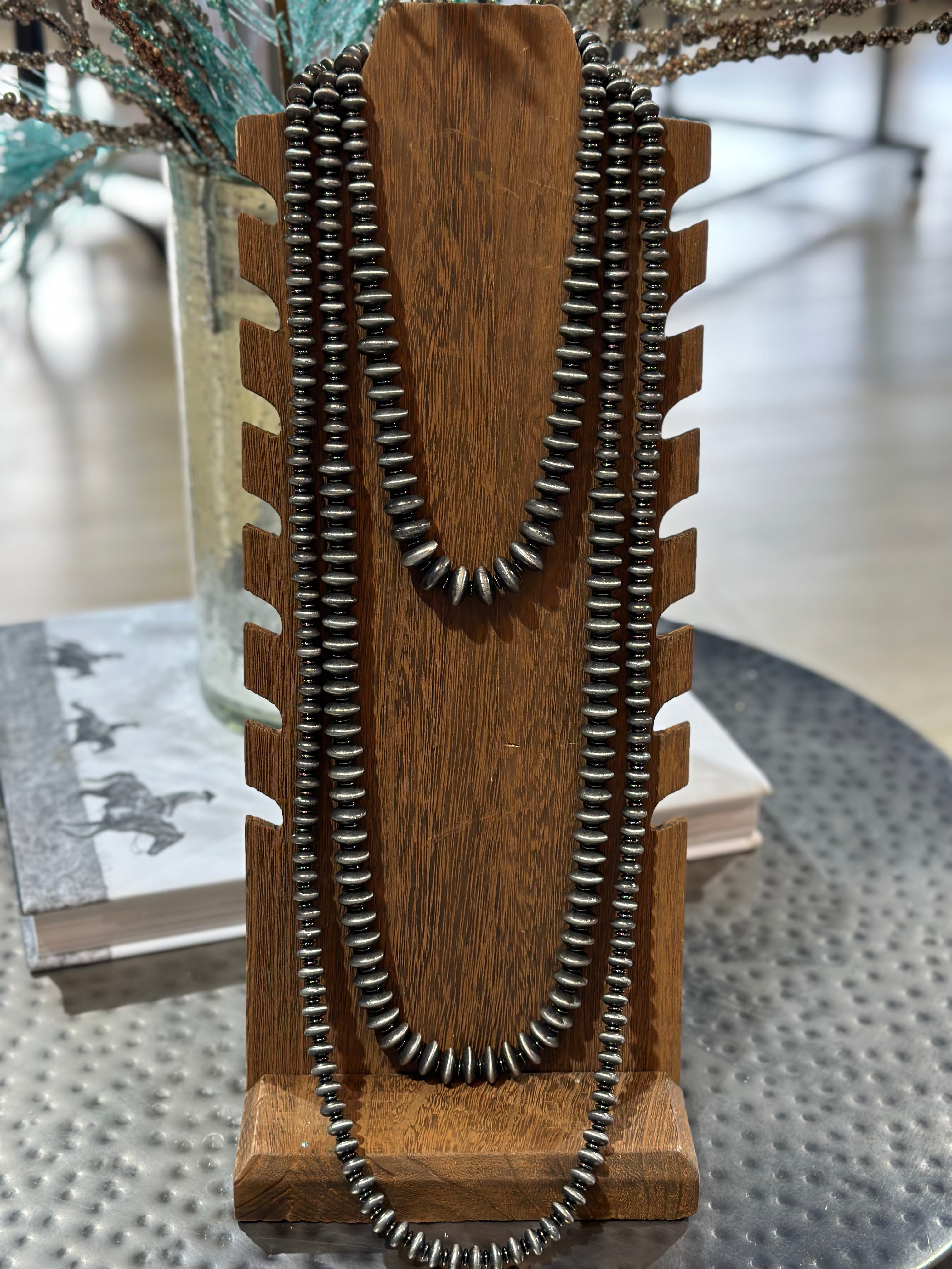 Triple Layer Beaded Necklace