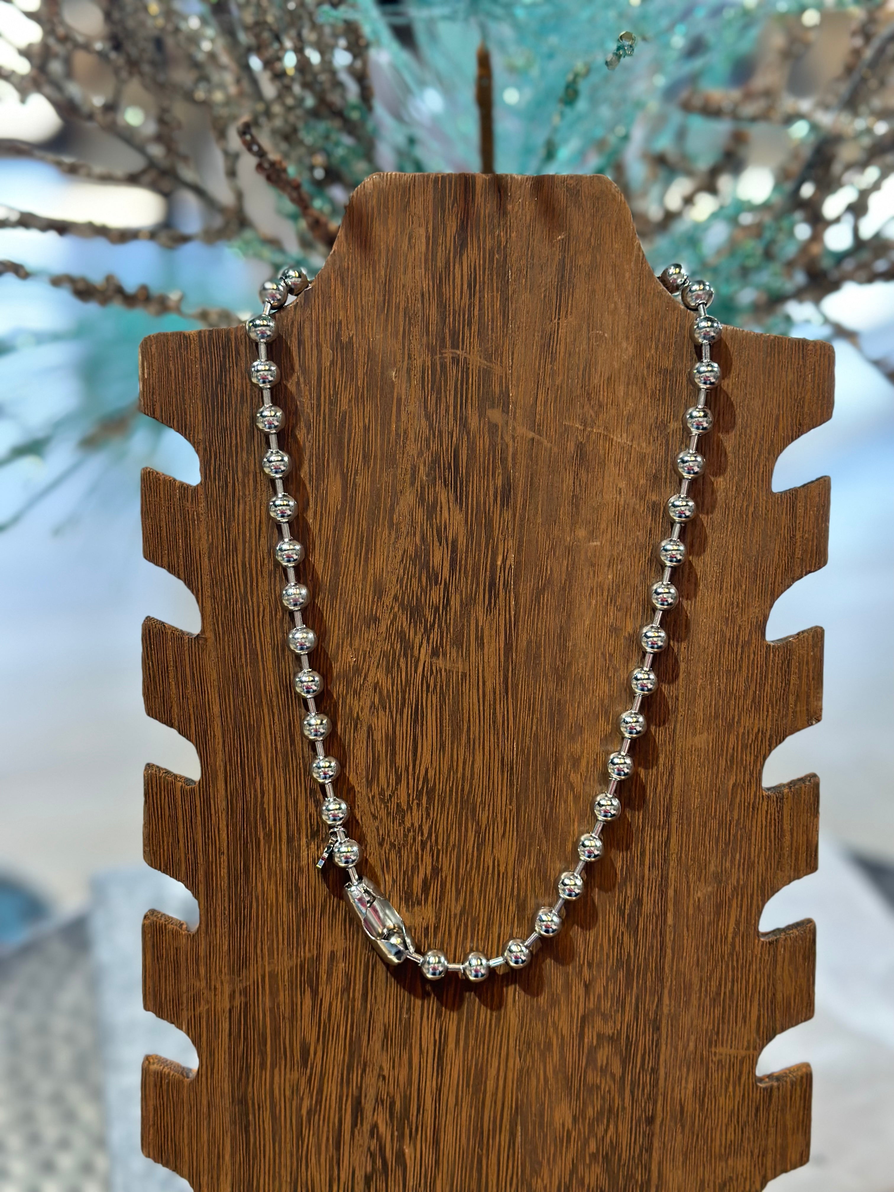 Lux Statement Ball Necklace
