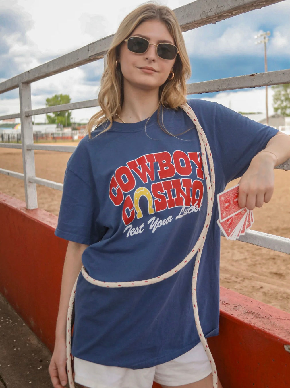Cowboy Casino Tee