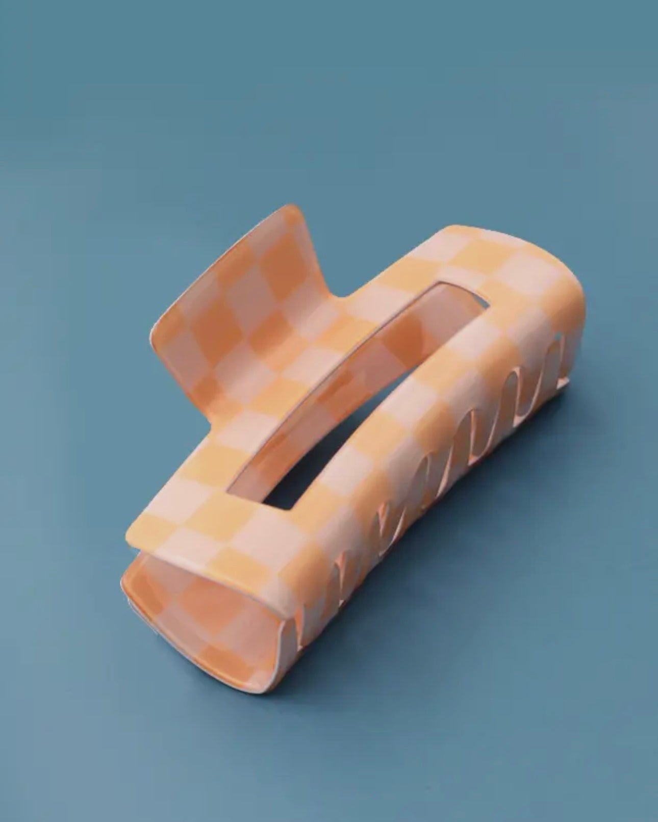 Checker Hair Clips