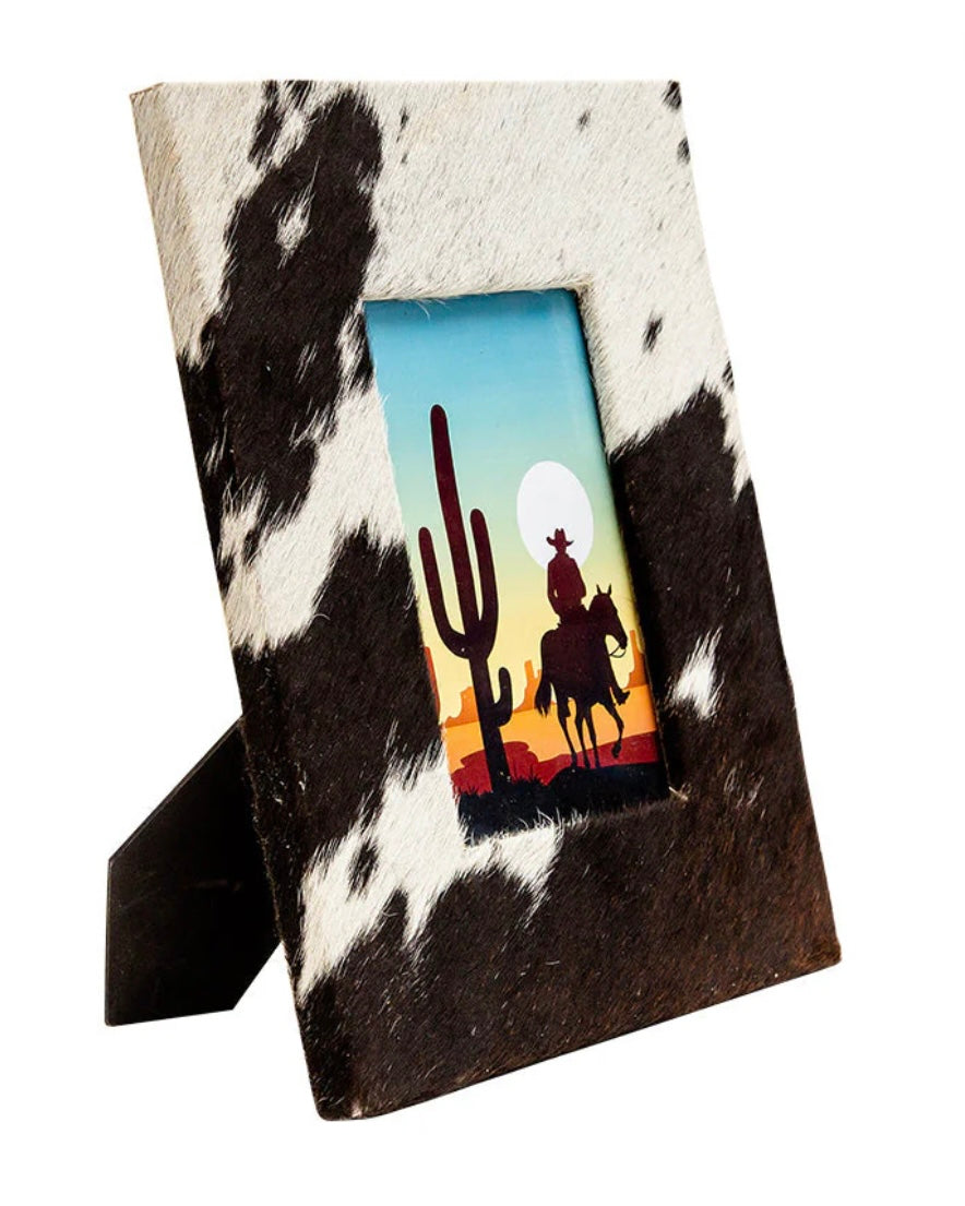 Cowhide Picture Frame