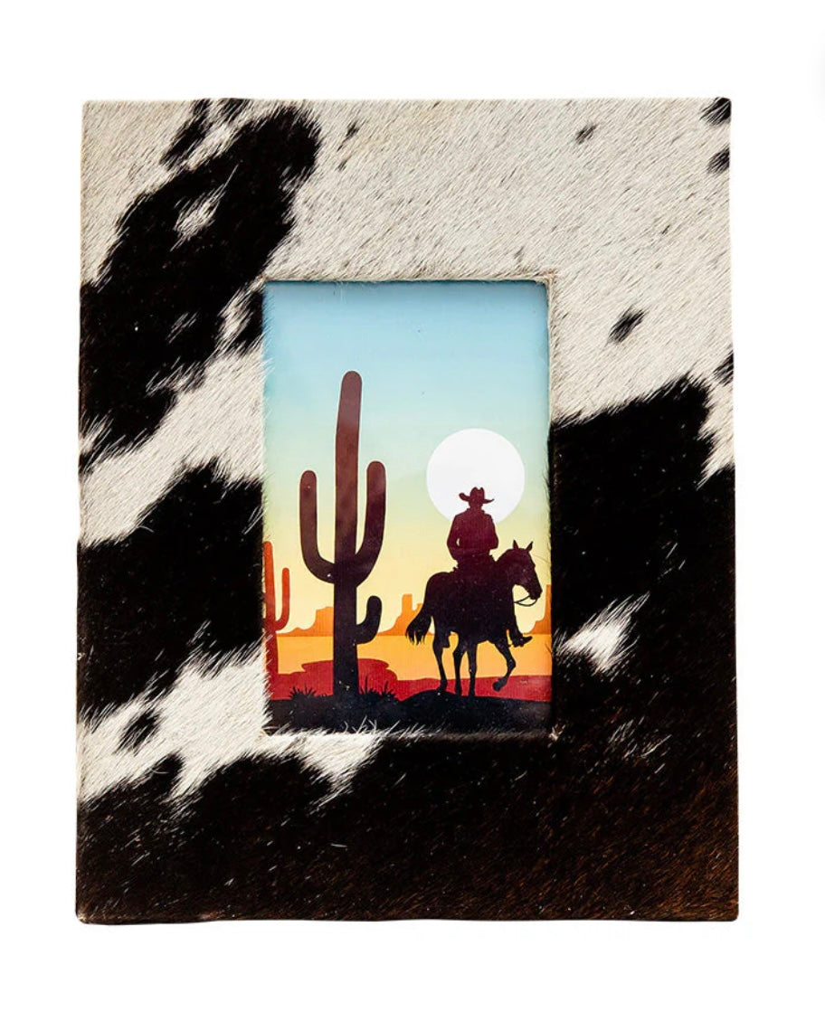 Cowhide Picture Frame