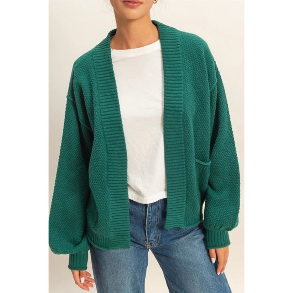 Oversized Knit Cardigan