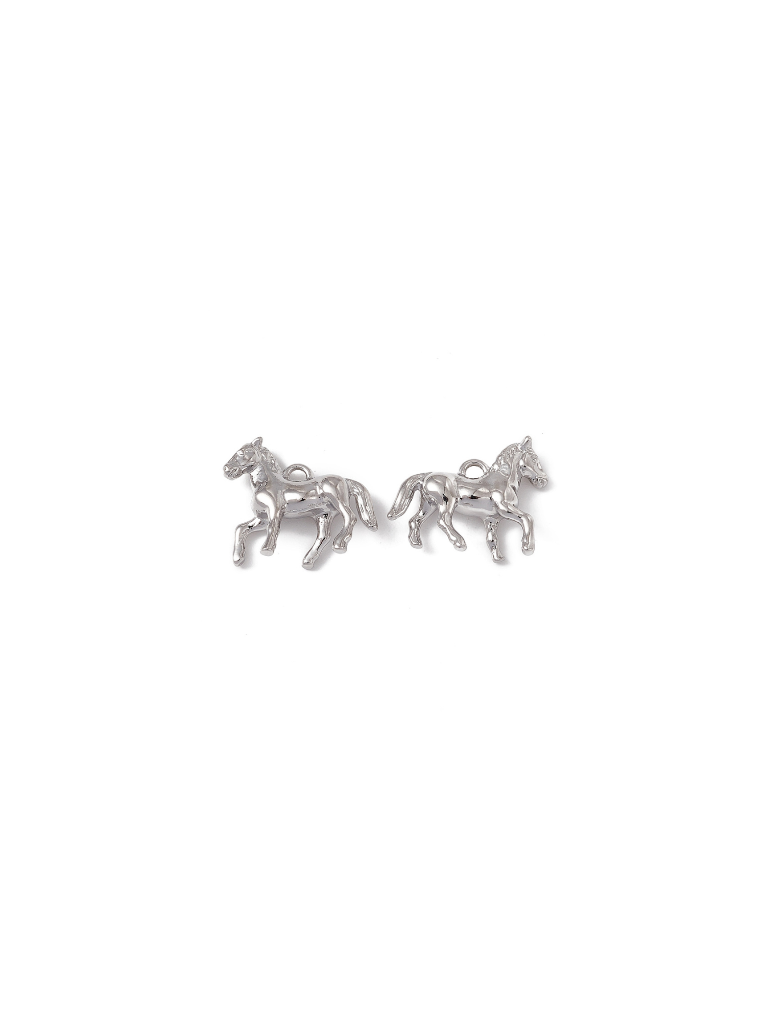 Silver Horse Charm