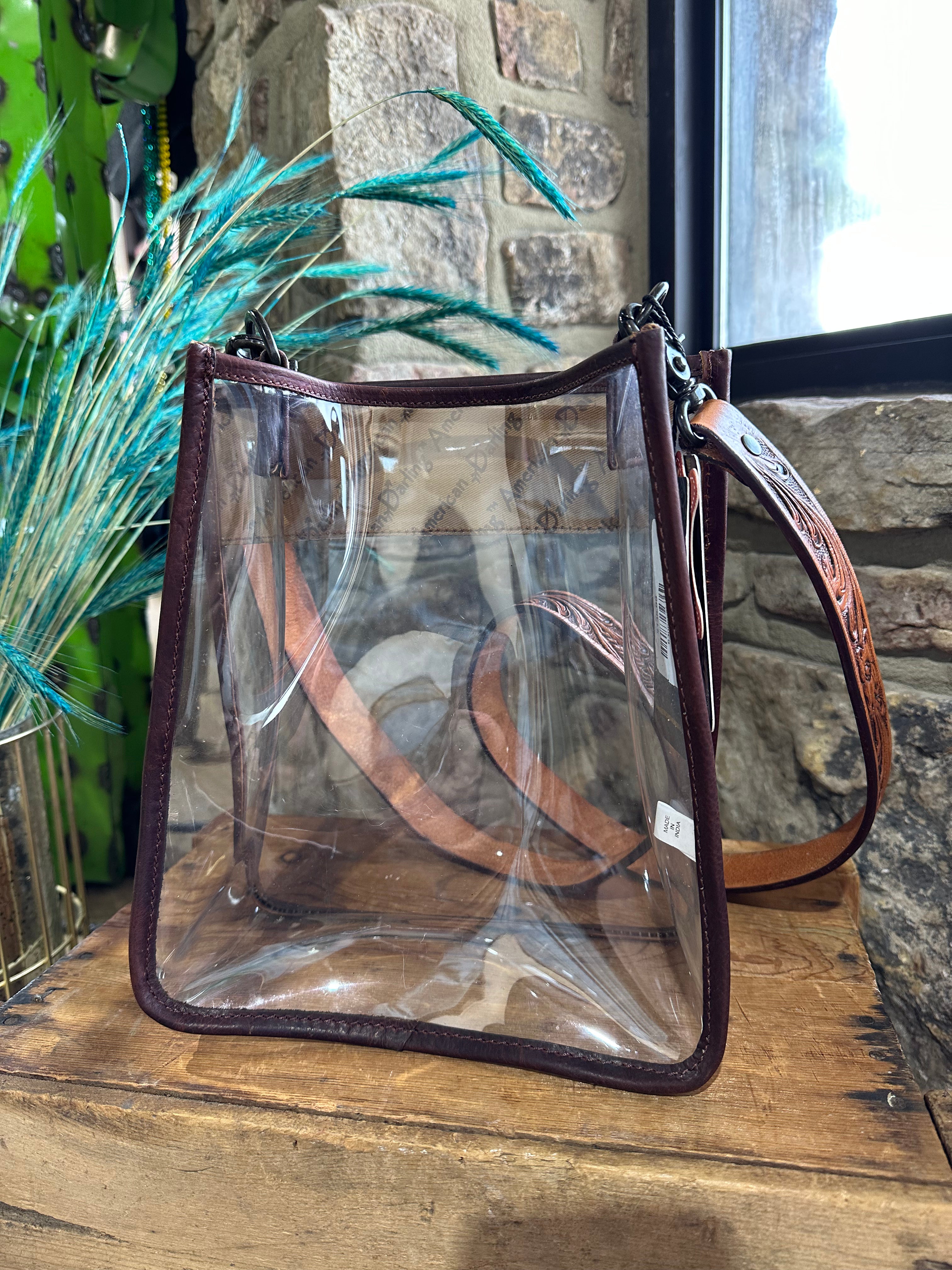 Game Day Clear Crossbody Bag – The Darling Effect