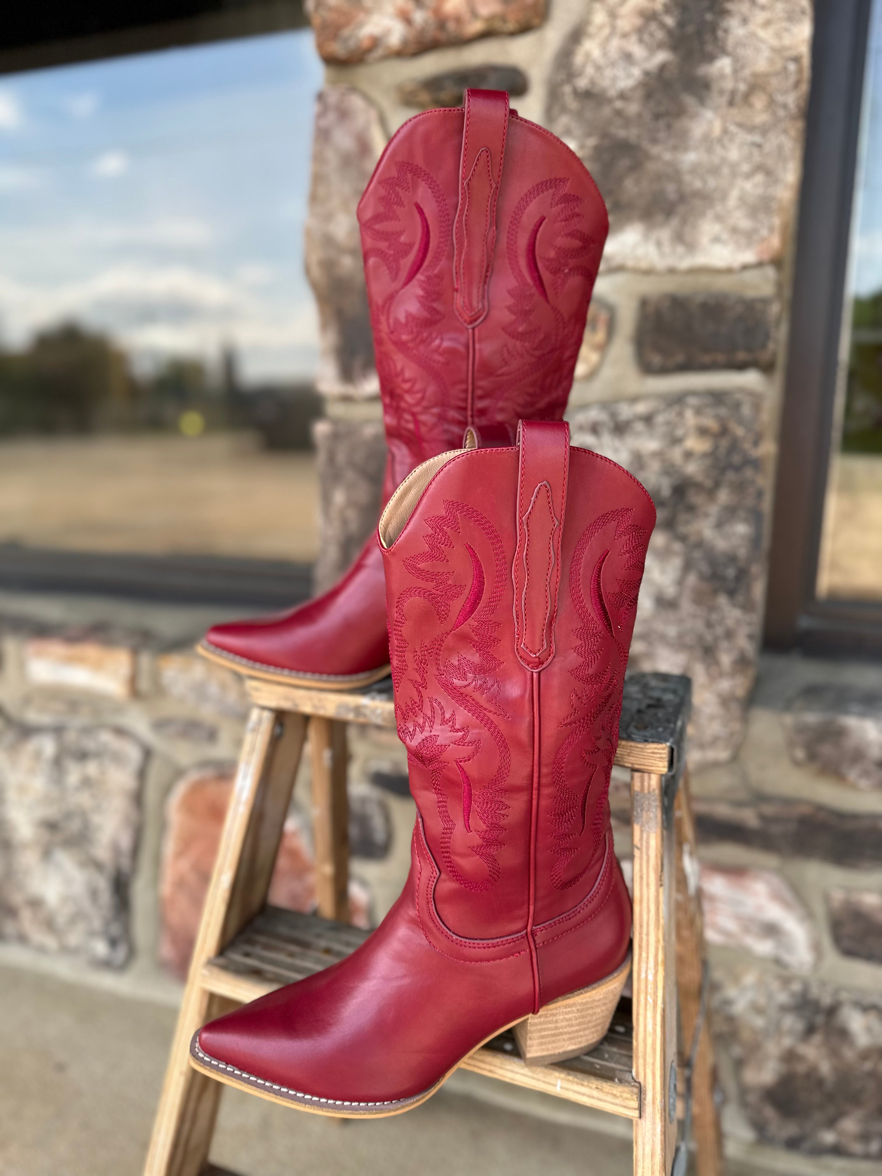 The Hannah Red Boot
