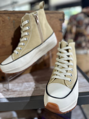 The Sheplers- Tan Sneakers