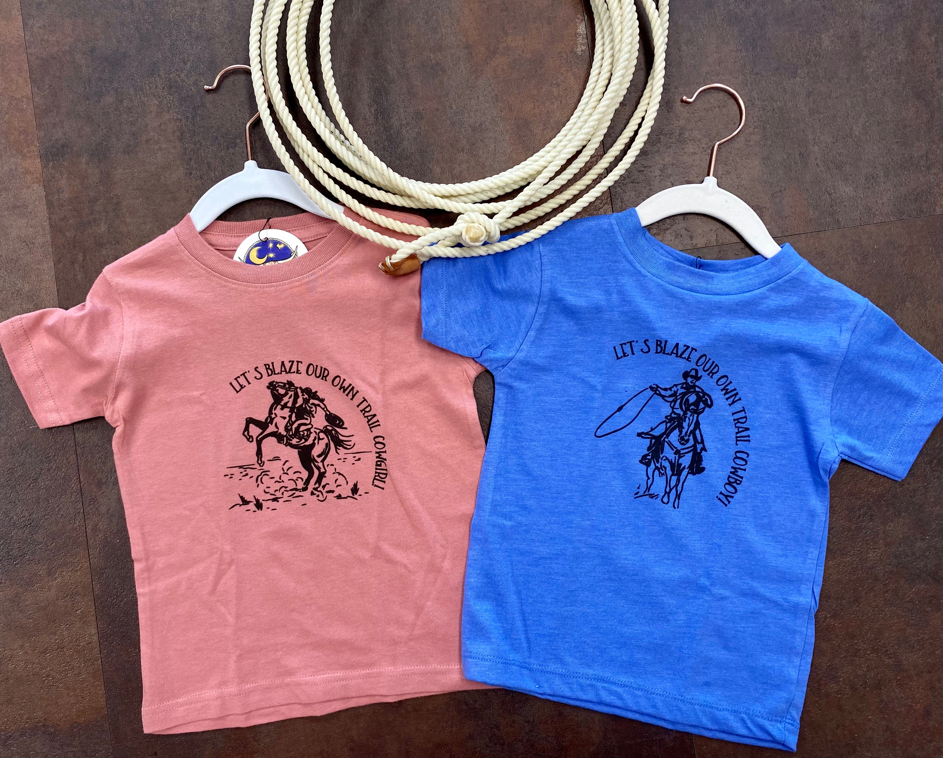 Blaze Your Own Trail Graphic Tee-Lil' S&S