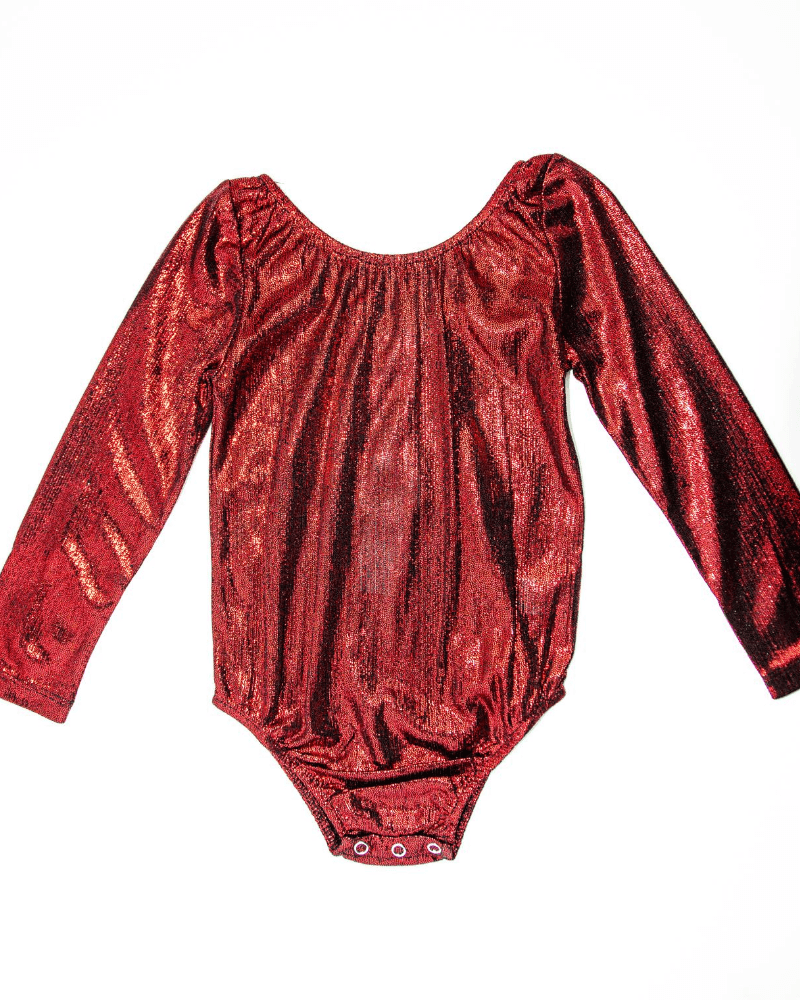 Time To Shine- Red Leotard -Lil’ S&S