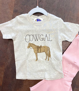 Cowgal Graphic Tee-Lil’ S&S