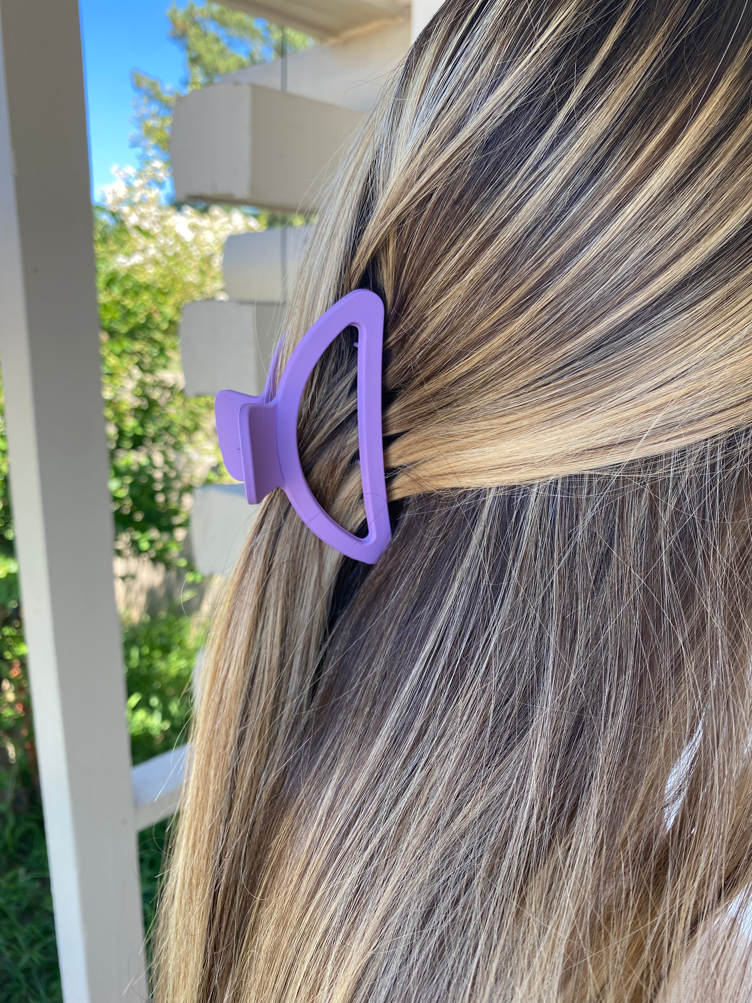 Matte Large Hair Clips
