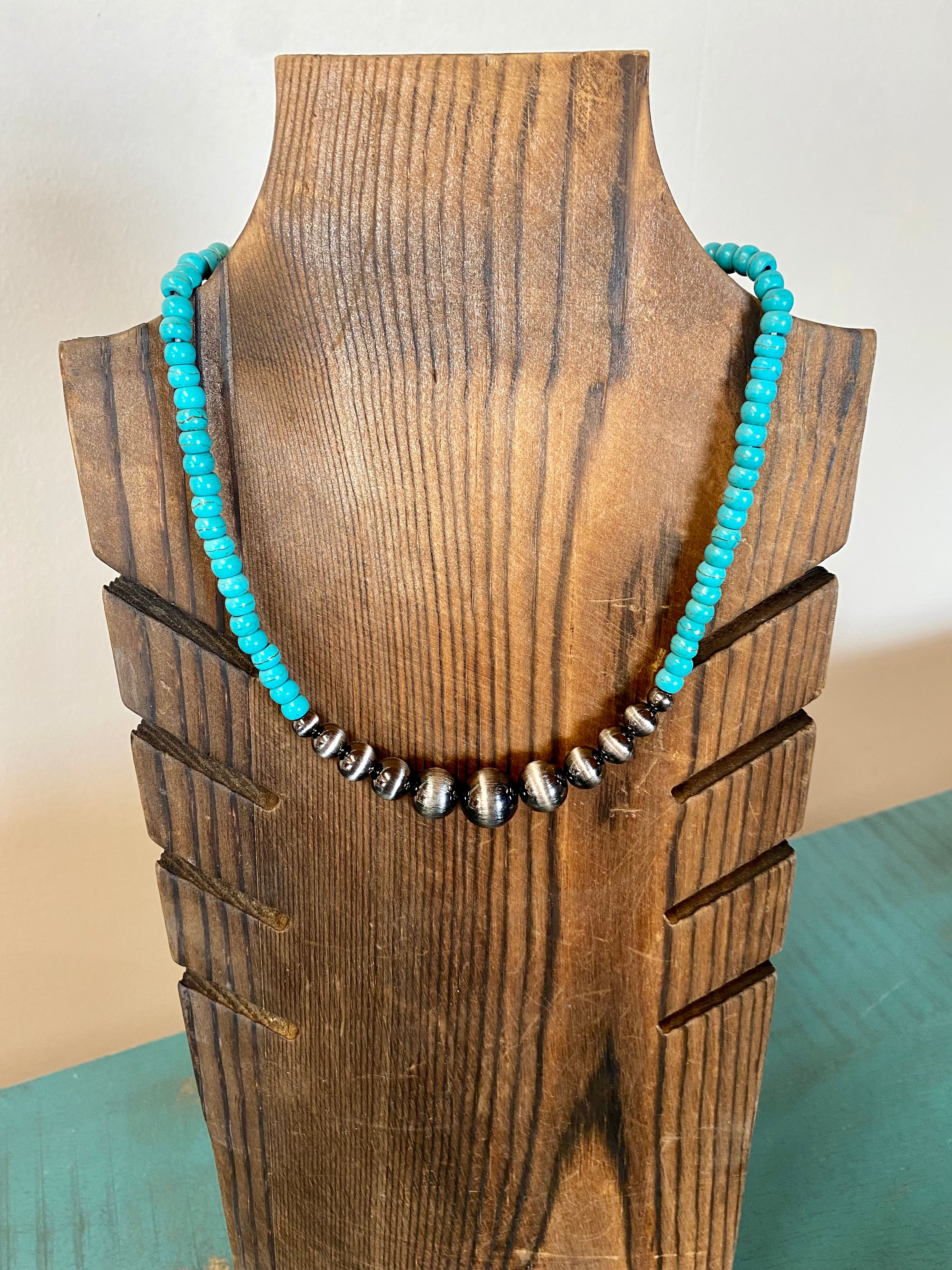 Beaded Navajo/Turquoise Necklace