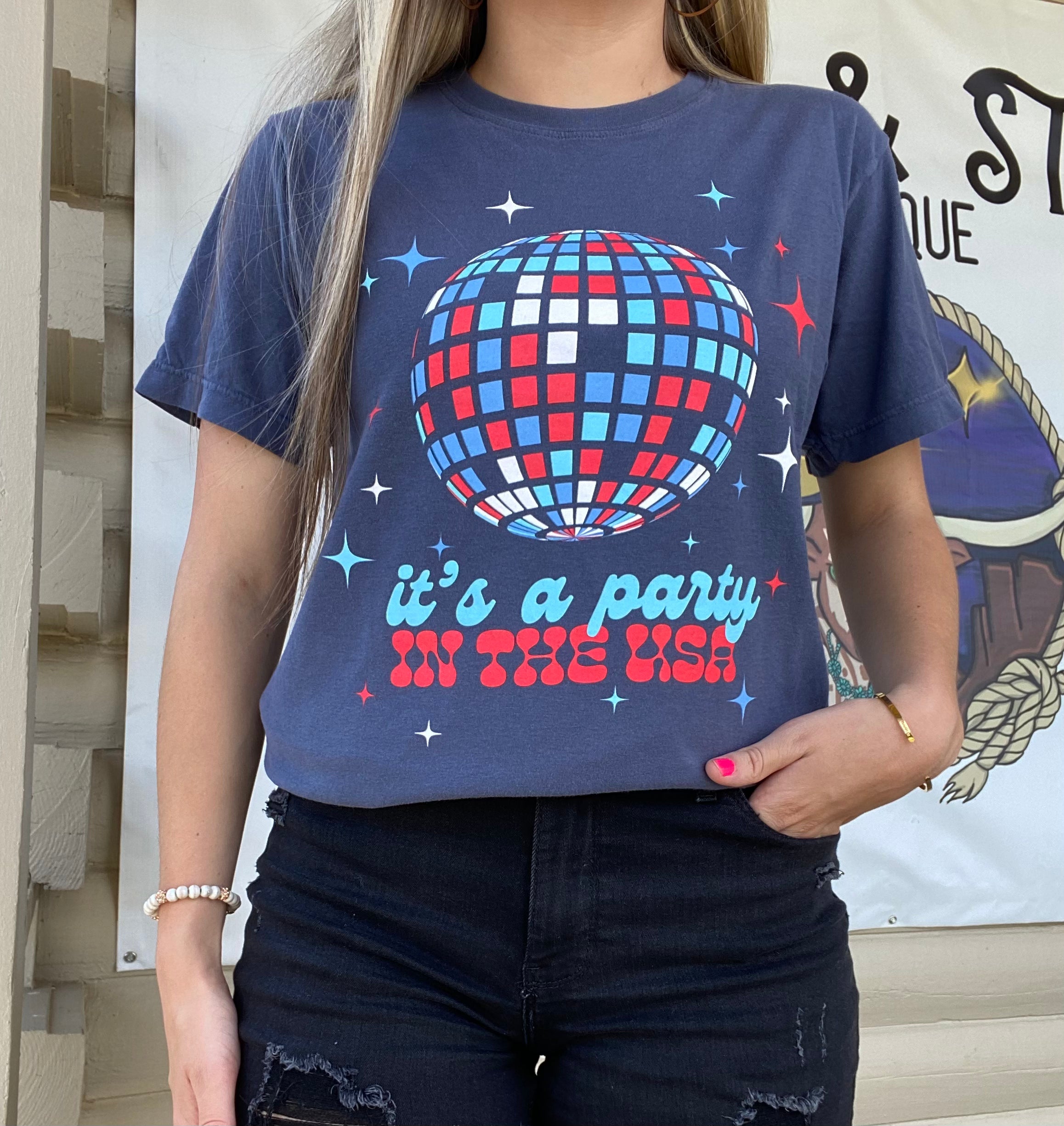 Party In The USA Graphic Tee